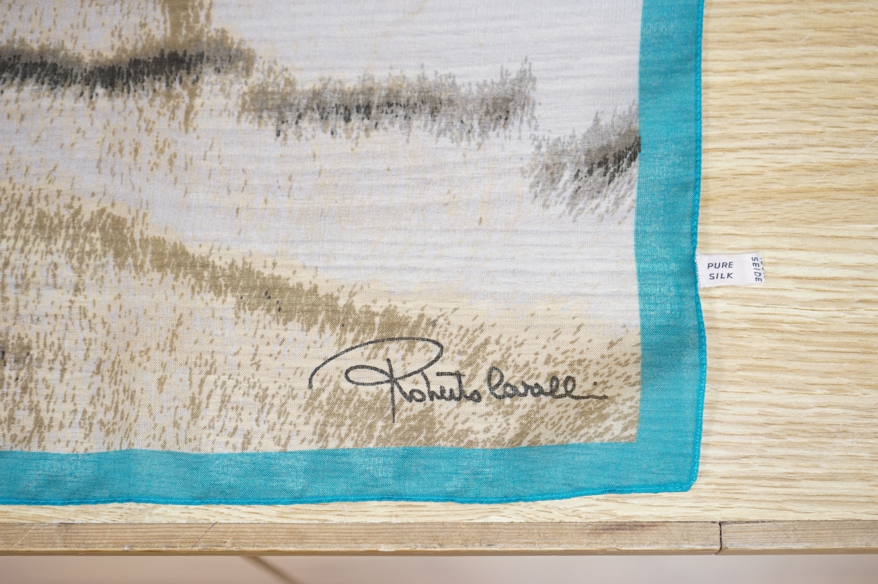 A collection of silk scarves to include Lanvin, Mary Quant and Gucci
